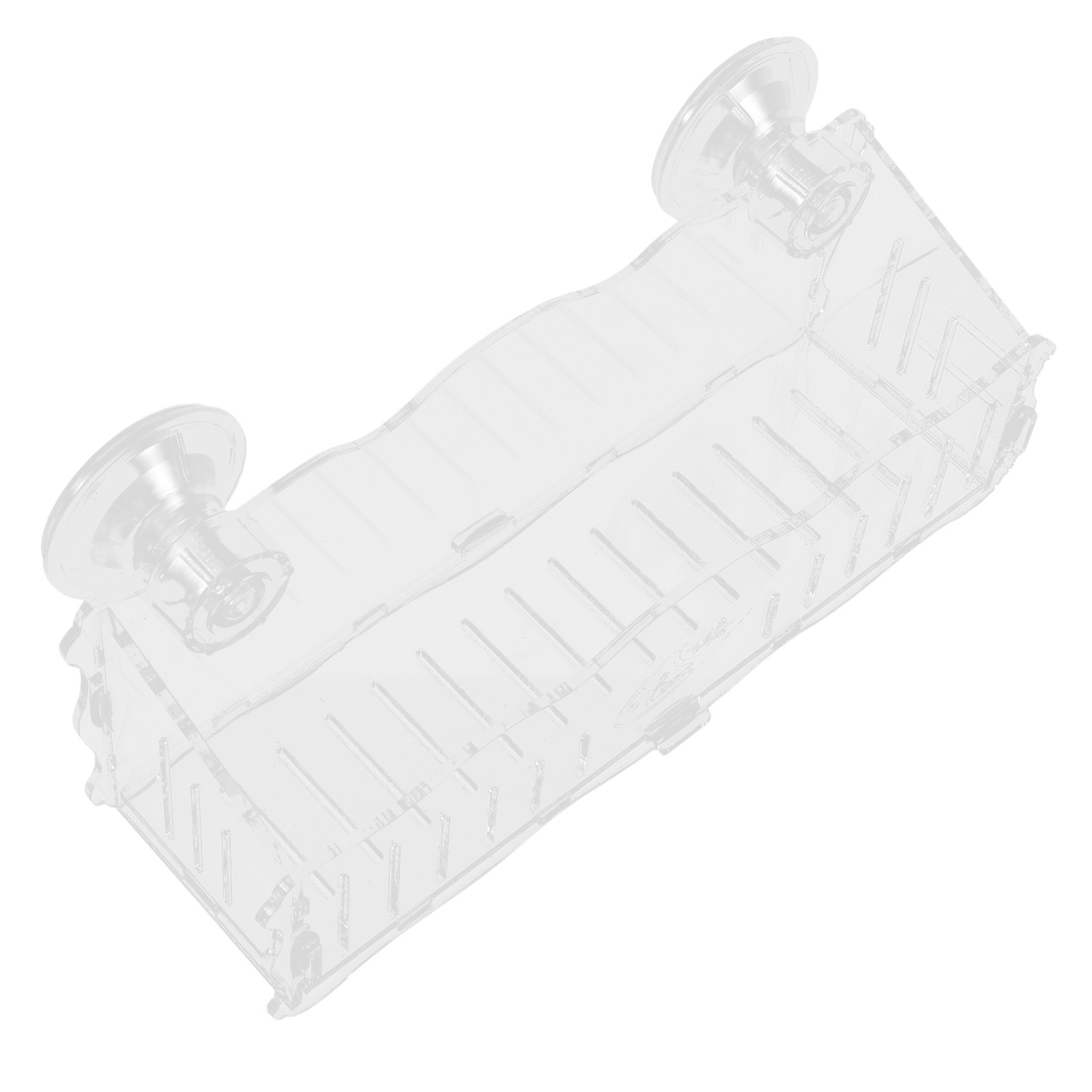 Bonsai Garden Pot - Suction Cup Planter Acrylic Transparent Plant