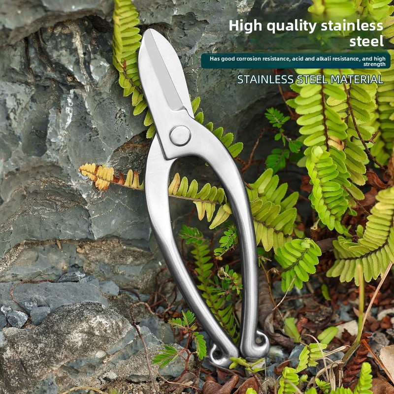 Bonsai Garden Knife - Stainless Steel Ikebana Scissors Pruning Shears