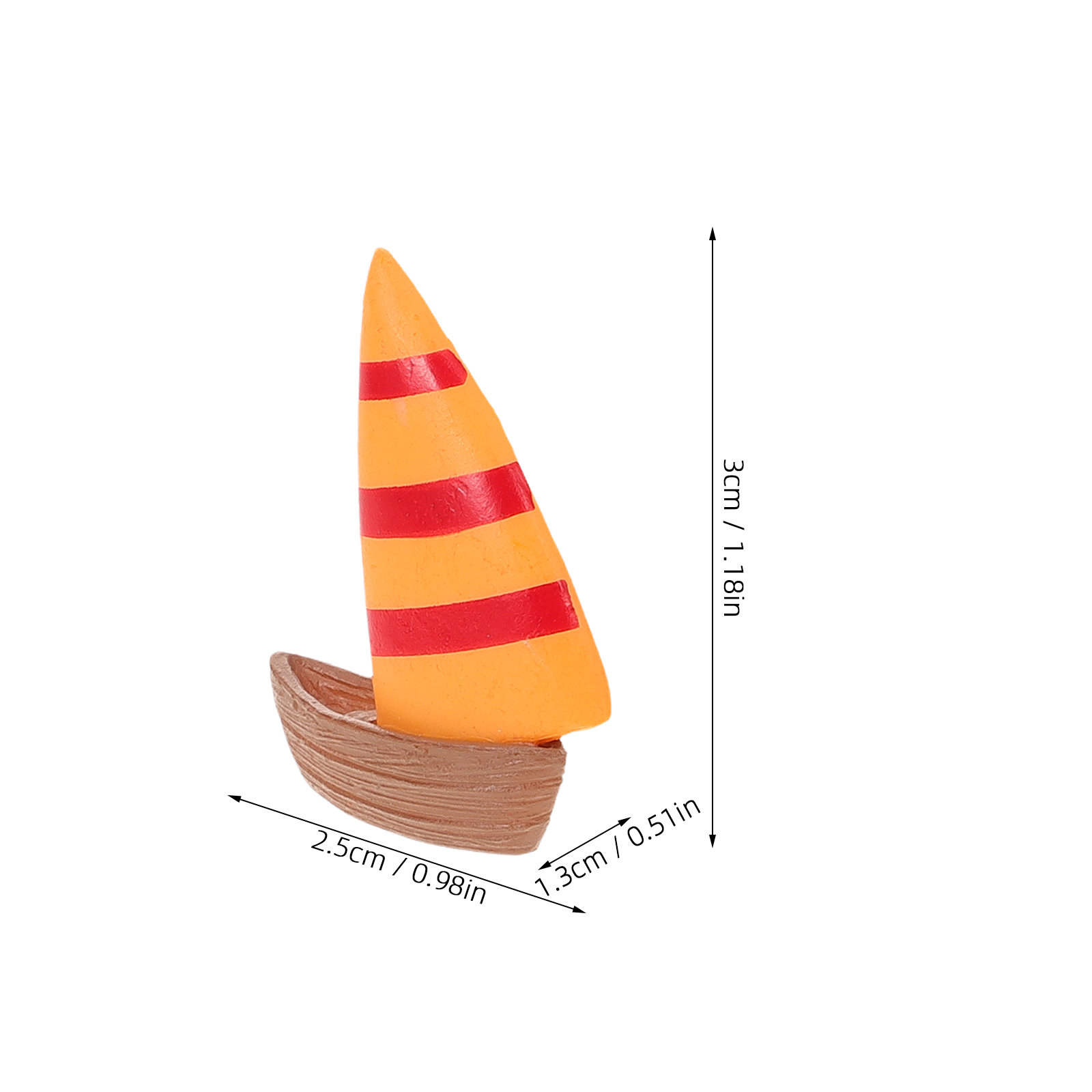 Mini Sailboat Ornament Creativ - огляд і ціна Bonsai Garden Pot