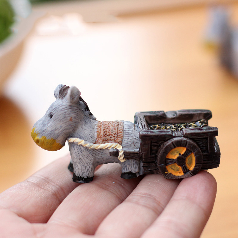 Animal Figurines Mini Donkey P - огляд і ціна Japan Bonsai Garden