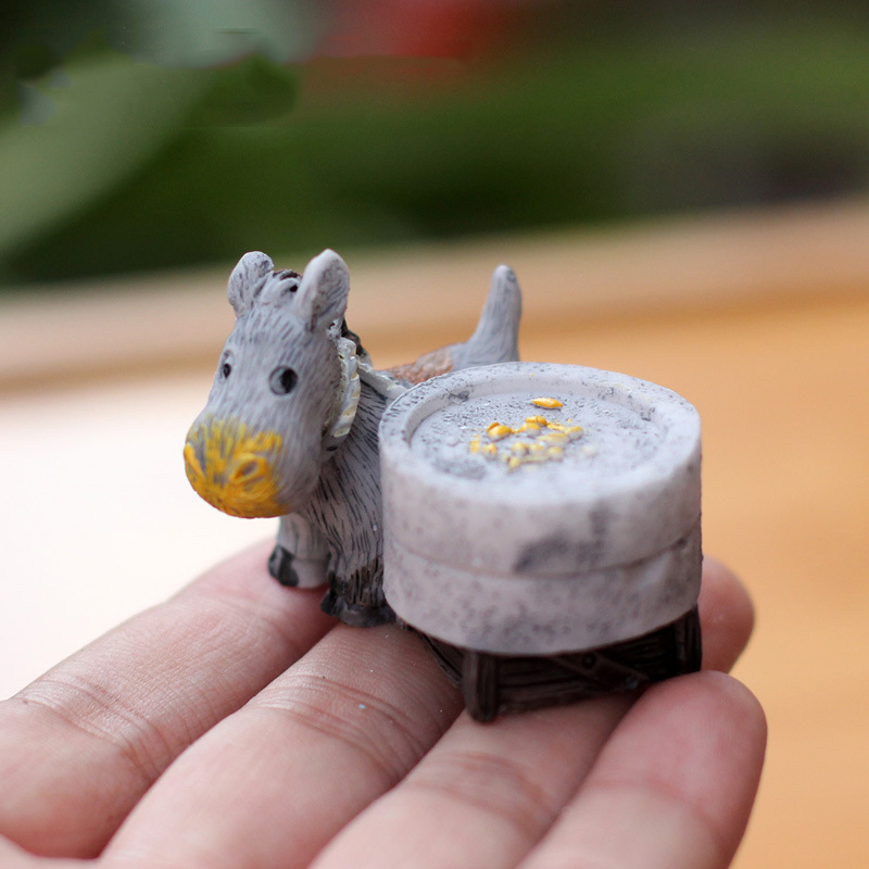 Animal Figurines Mini Donkey P - огляд і ціна Japan Bonsai Garden