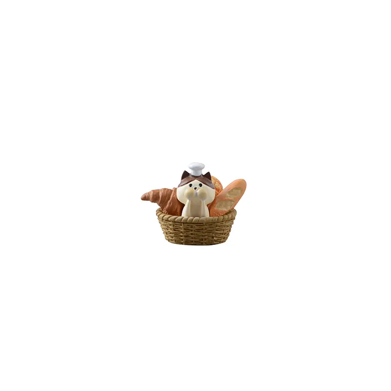 Zakka Style Cartoon Cat Bread  - огляд і ціна Japan Bonsai Garden