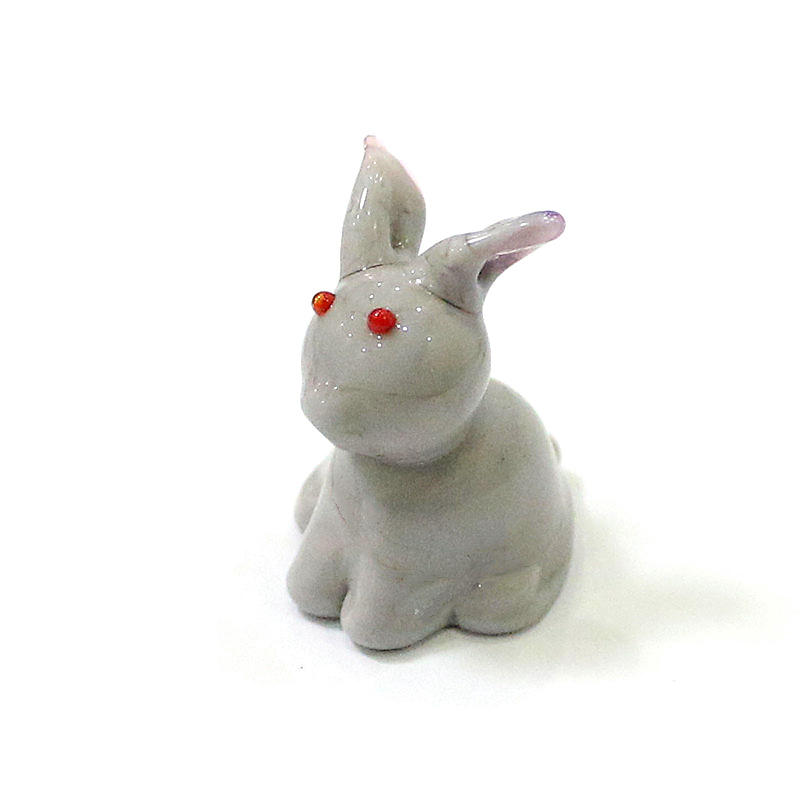 2pcs Mini Glass Bunny Figurine - огляд і ціна Japan Bonsai Garden