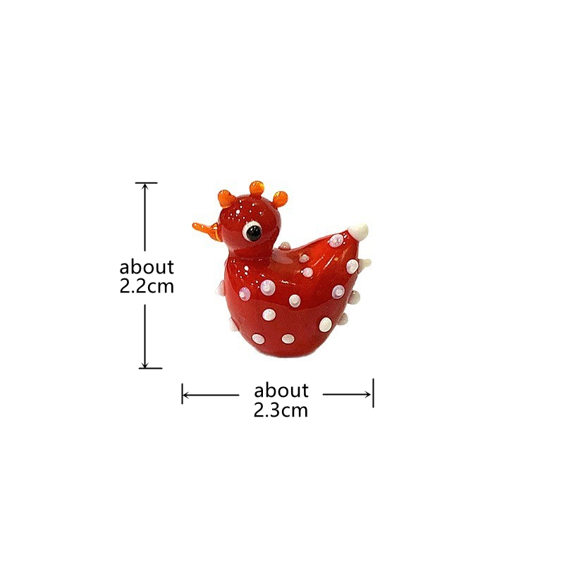 2PCS Handmade Cute Glass Chick - огляд і ціна Japan Bonsai Garden