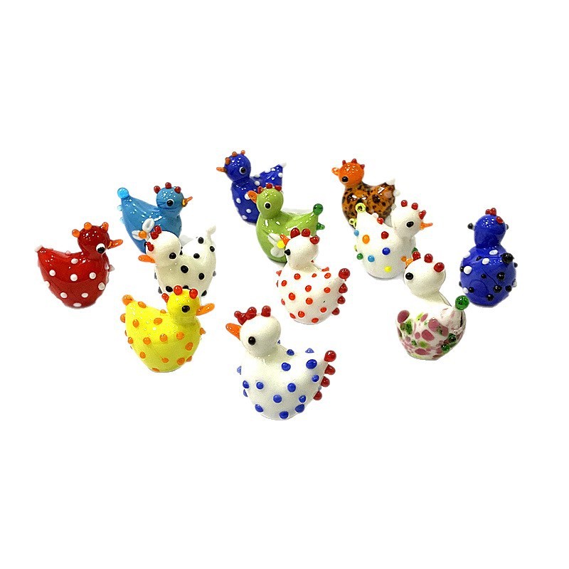 2PCS Handmade Cute Glass Chick - огляд і ціна Japan Bonsai Garden