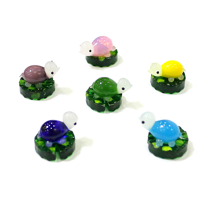 2pcs Colorful Mini Turtle Stat - огляд і ціна Japan Bonsai Garden