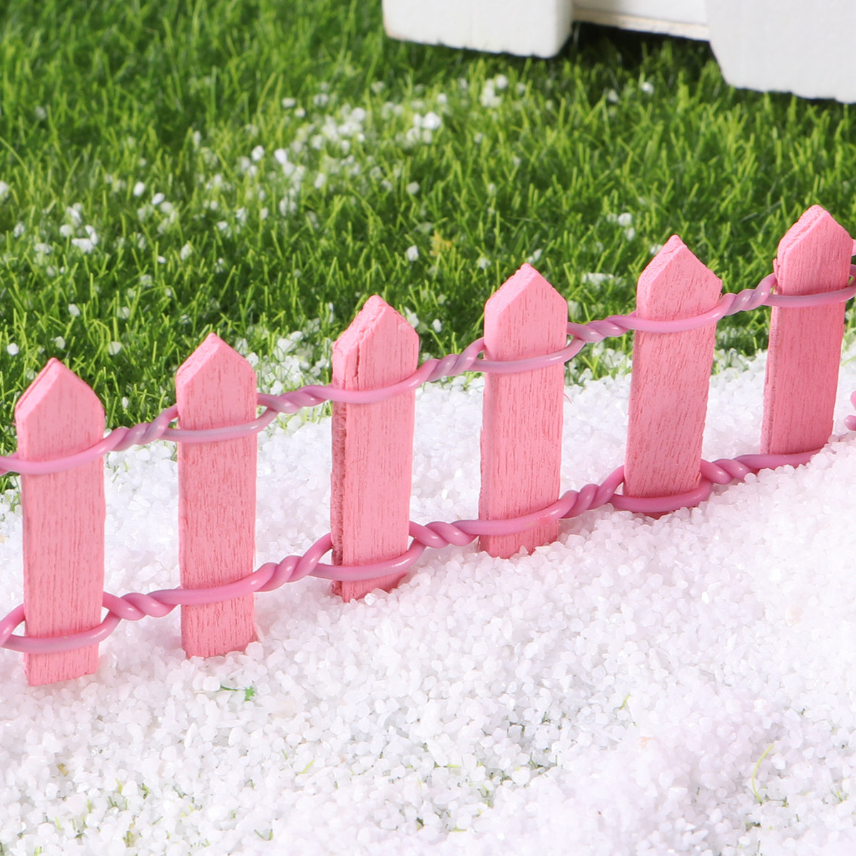 10Pcs Mini Wooden Fence Micro  - огляд і ціна Bonsai Garden Design