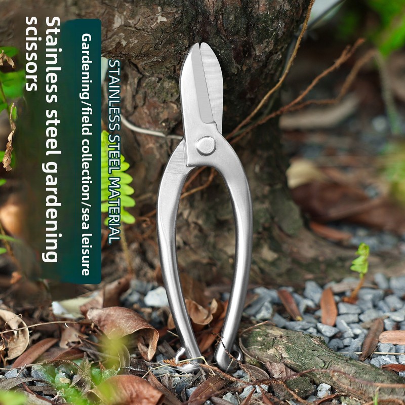 Stainless Steel Ikebana Scisso - огляд і ціна Bonsai Garden Knife